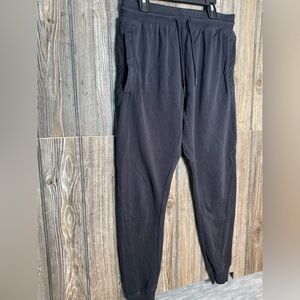 Gymshark Black Jogger Sweatpants with Tapered Leg